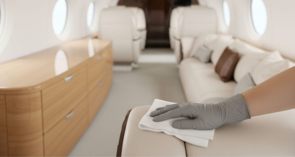 Detailing de aeronaves en Cuenca – Ultra Clean 2